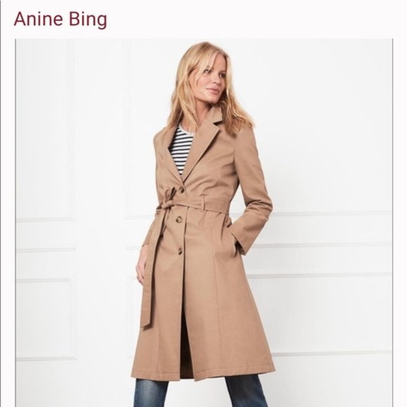 Anine Bing Jackets & Blazers - Anine Bing Camel Trenchcoat